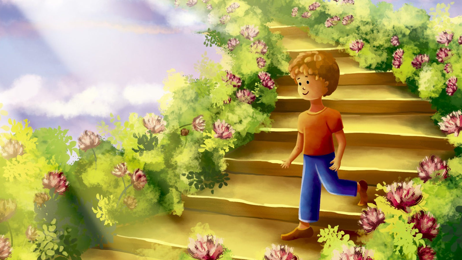 Illustration accompanying an article on CBT techniques for children