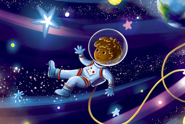 Illustration accompanying an article on ADHD symptoms in children